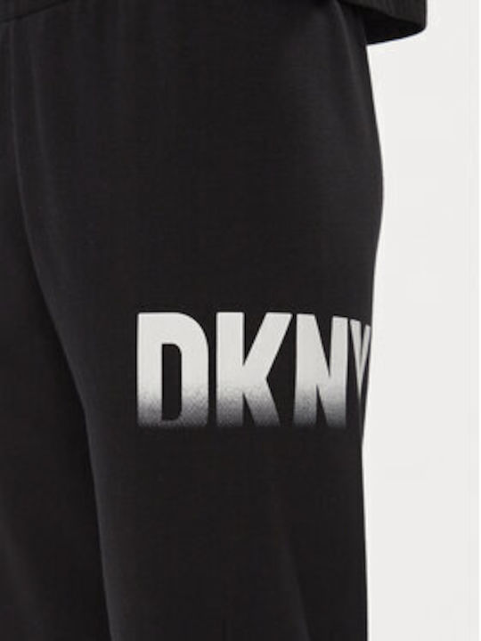 DKNY Damen-Sweatpants Μαύρο.