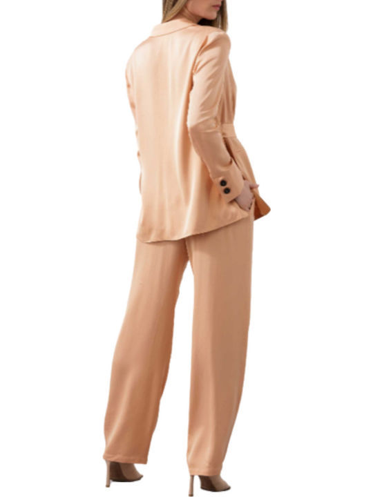 BCBG Maxazria Damen Blazer Open Bordeaux