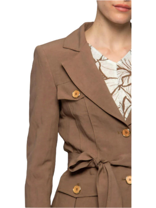 kocca Damen Blazer Braun