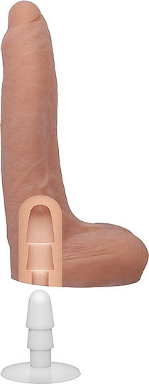 Doc Johnson Owen Gray Ρεαλιστικό Dildo με Όρχεις Flesh