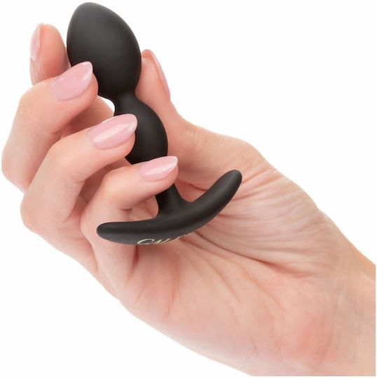 Calexotics Boundless Teardrop Anal Plug Small Black 6.25cm