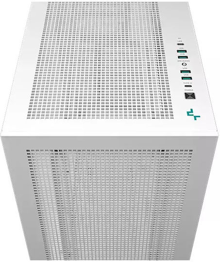 Deepcool Morpheus Gaming Full tower Carcasă Calculator cu Fereastră Laterală Alb