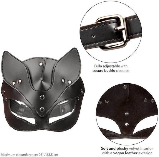 Calexotics BDSM Μάσκα σε Μαύρο Χρώμα