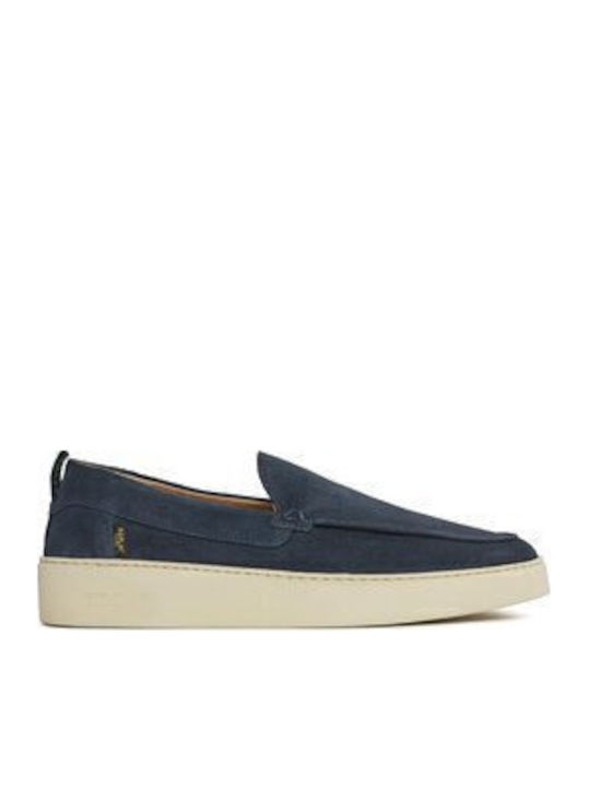 Frank Men's Moccasins Blue