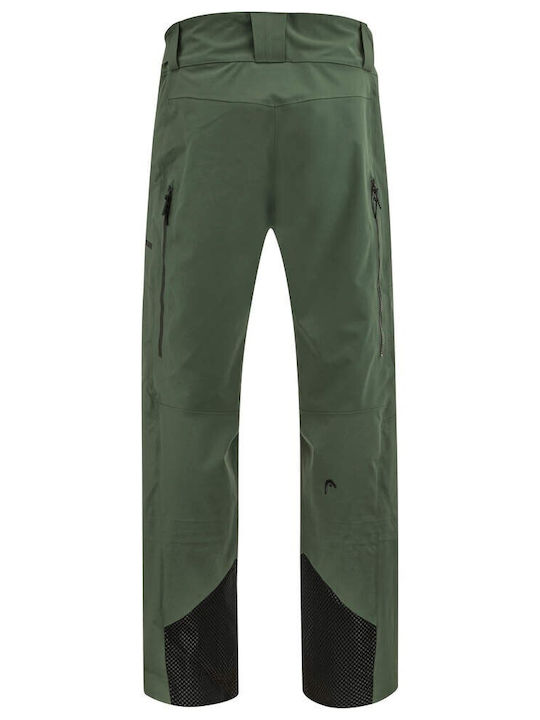 Head 821072 Pantaloni de schi și snowboard pentru bărbați Ski & Snowboard Verde