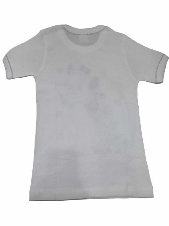 Bozer Kids Tank Top Short-sleeved White 1pcs