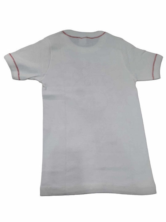 Bozer Kids' Undershirt Short-sleeved White