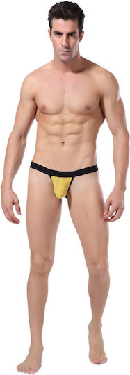 Goodfellas Ανδρικό Εσώρουχο Jockstrap Κίτρινο