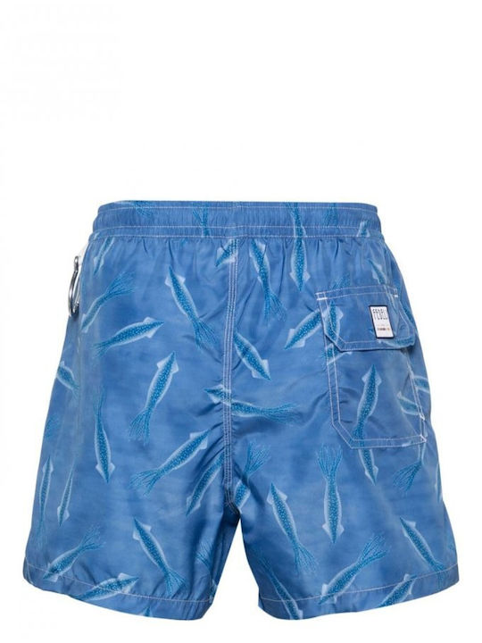 Fedeli Herren Badebekleidung Shorts Blau