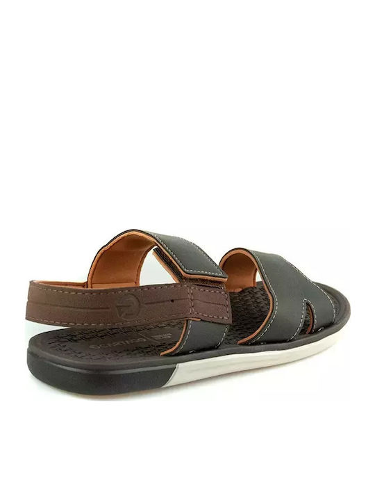 Herrensandalen in Braun Farbe