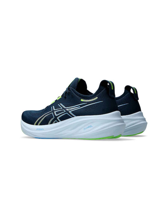 Gel-Nimbus 26 Мъжки Спортни обувки Running French Blue / Electric Lime