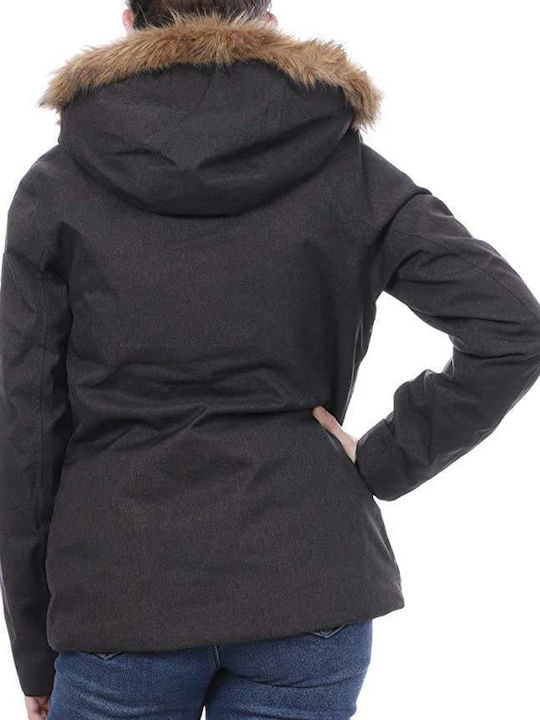 Eider EIV4514 Frauen Jacke aus für Ski & Snowboard Schwarz
