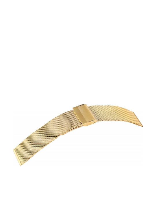 New Era Brățară din metal Auriu 14mm
