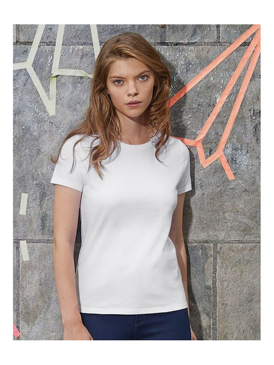 B&C Γυναικείο Διαφημιστικό T-shirt Κοντομάνικο σε Χρώμα