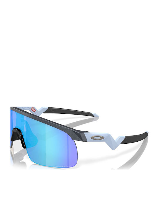 Oakley Resistor Детски Слънчеви Очила с Огледален Леща Черни