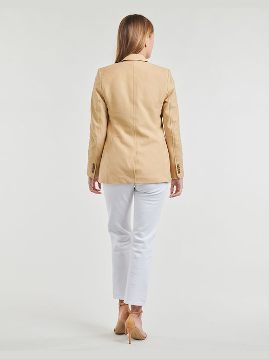 Ralph Lauren Damen Blazer Beige