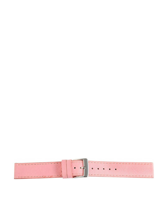 Just Watch Curea din piele Roz 20mm
