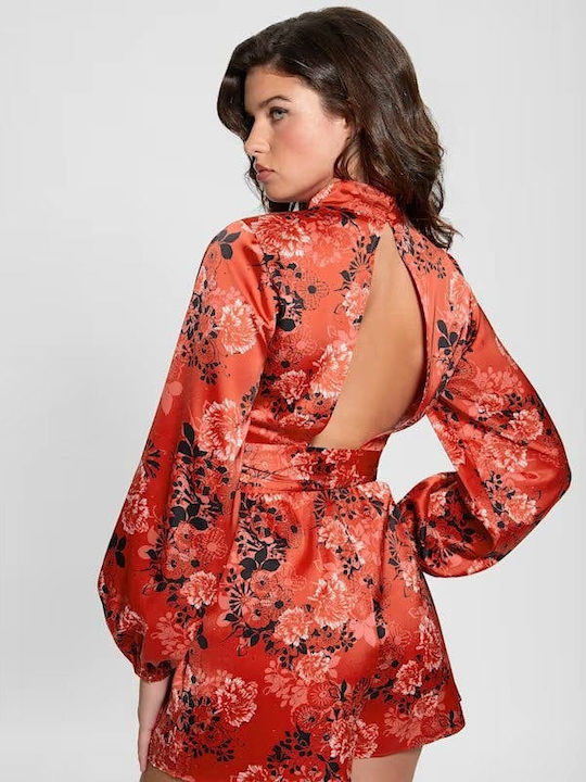 Women's One-piece Shorts Red