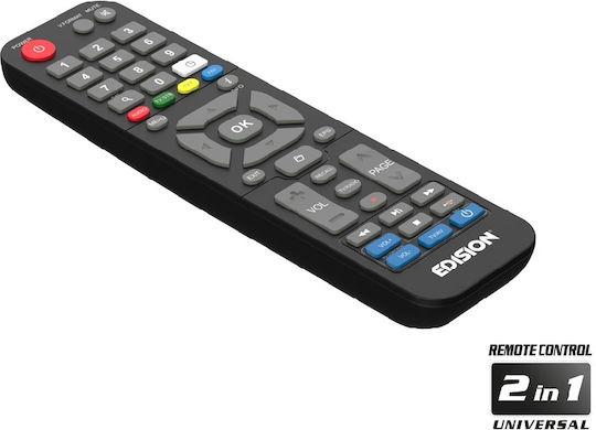 Edision Picco T265 Pro HD Ψηφιακός Δέκτης Mpeg-4 SD (480p) Σύνδεσεις SCART / HDMI / USB