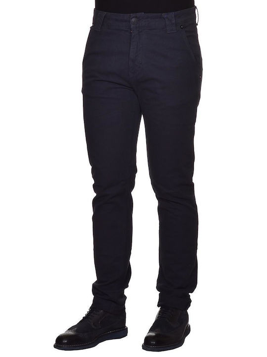 Red Spot Men's Trousers Blue