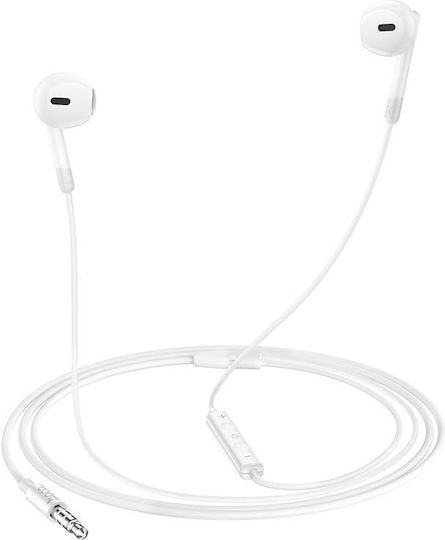 Hoco Earbuds Handsfree with 3.5mm Connector White