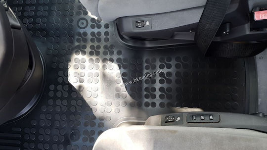 Sahler Trunk Mat Tray Type for Peugeot 807 Fiat Ulysse Citroen C8 Lancia Phedra 2002+ Black