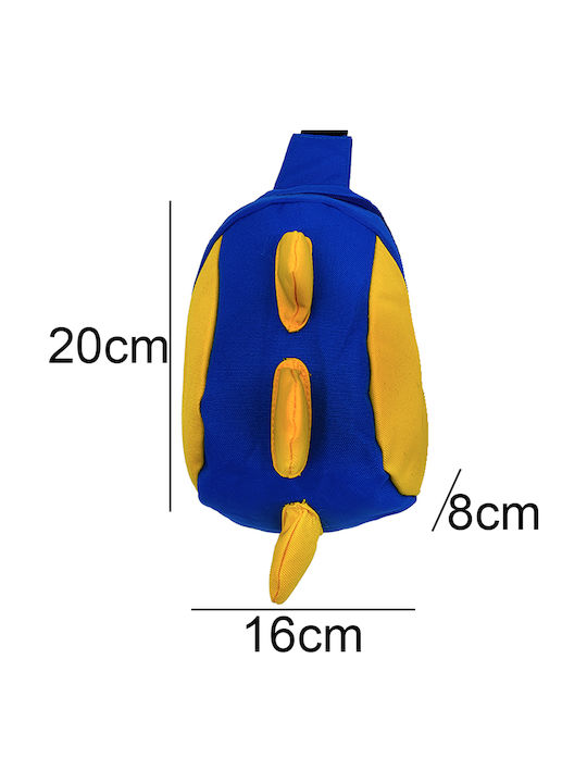 Gift-Me Kinder Rucksack Rucksack Blau 16cmx8cmx20cmcm
