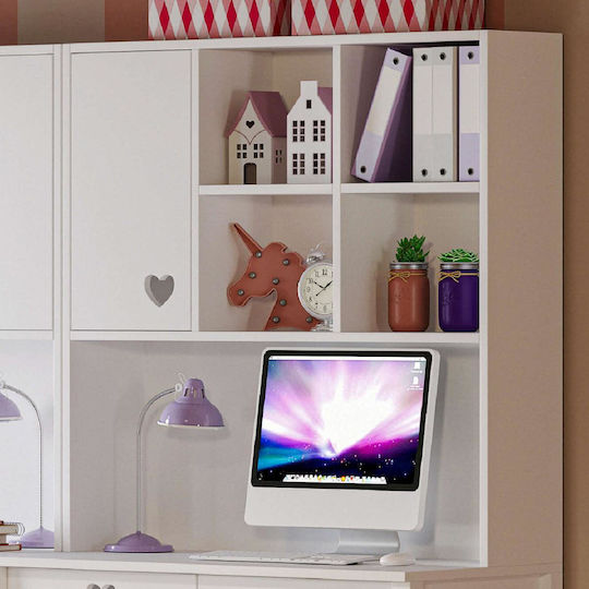 Kids Bedroom Set White 4pcs