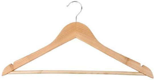 Sidirela Clothes Hanger Brown Ε-0039 2pcs
