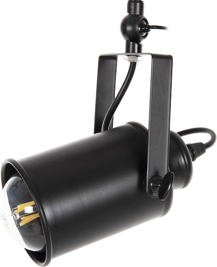 Freebox Висящо Таванно Осветително Тяло Черно LED Rail 8x8x13см
