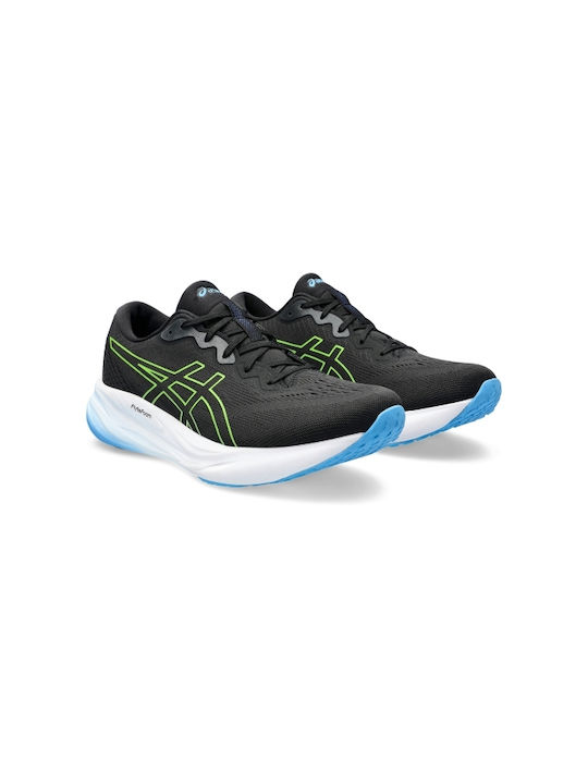 Gel-Pulse 15 Ανδρικά Αθλητικά Παπούτσια Running Μαύρα