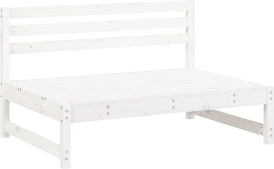 Garten- und Outdoor-Möbelsets Wohnzimmer Typsatz 2 Stück Weiß