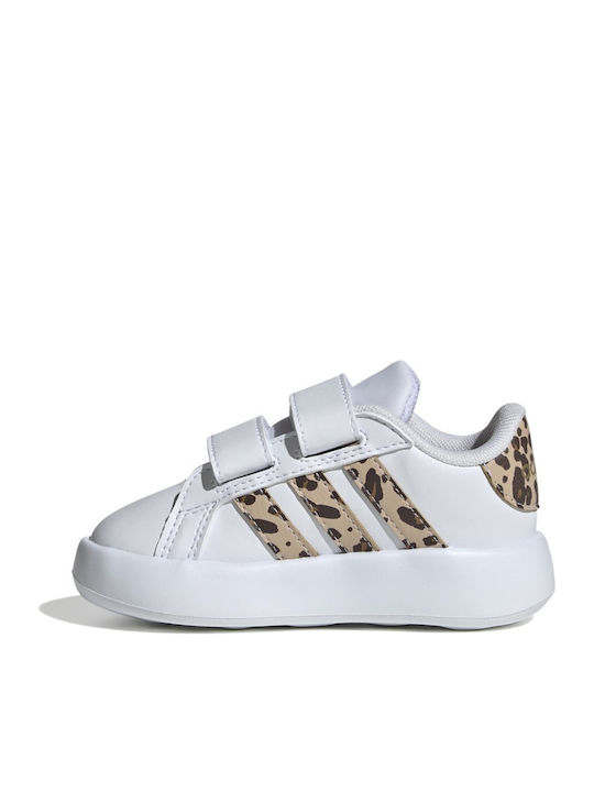 Grand Court Grand Court 2.0 Kids Sneakers with Scratch White