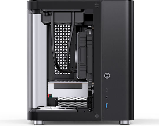 Jonsbo TK-1 2.0 Gaming Mini-Turm Computergehäuse Schwarz