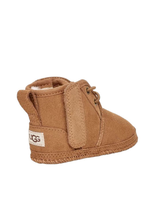 UGG Βρεφικά Μποτάκια Αγκαλιάς Καφέ