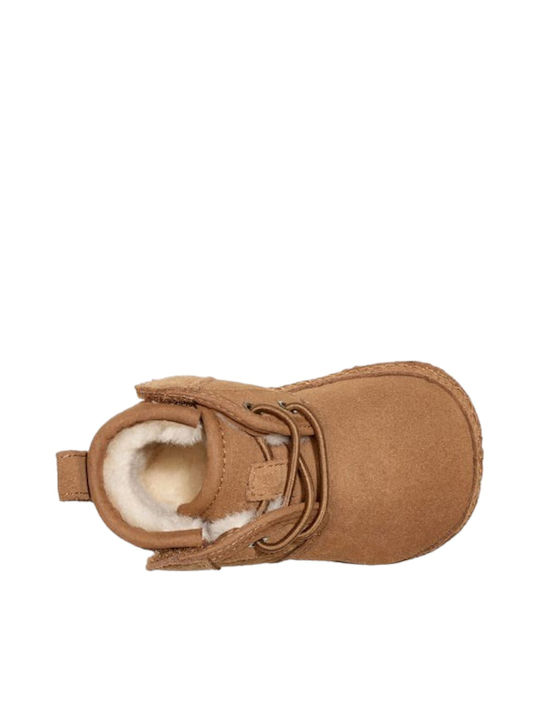 UGG Βρεφικά Μποτάκια Αγκαλιάς Καφέ