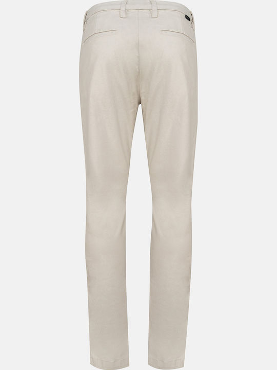 Παντελόνι Ελαστικό Off White