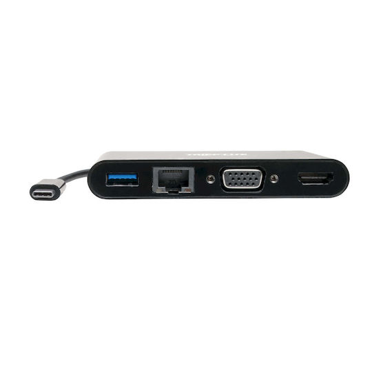 Eaton USB-C Docking Station with HDMI 4K Ethernet Black (U444-06N-HV4GUB)