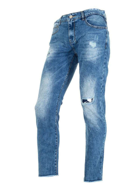 M. Sara Men's Jeans Pants Blue