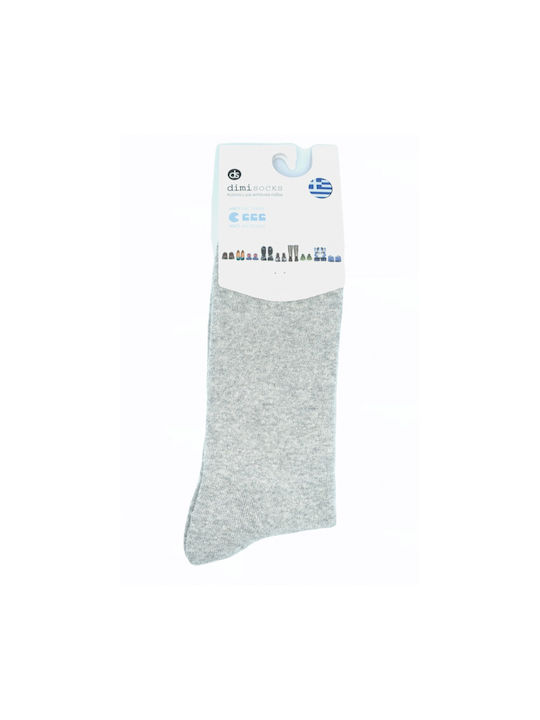 Dimi Socks Men's Solid Color Socks Blue