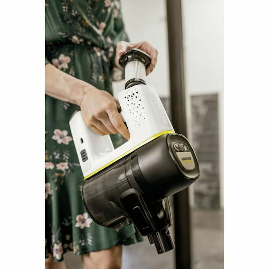 Karcher VC 6 Cordless Ourfamily Pet Прахосмукачка 2 в 1 Stick & Ръчна Бяла