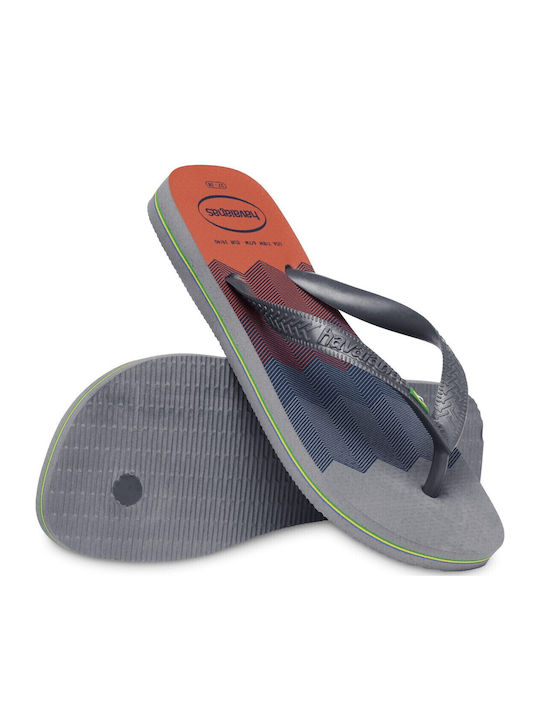 Brasil Men's Flip Flops Gray