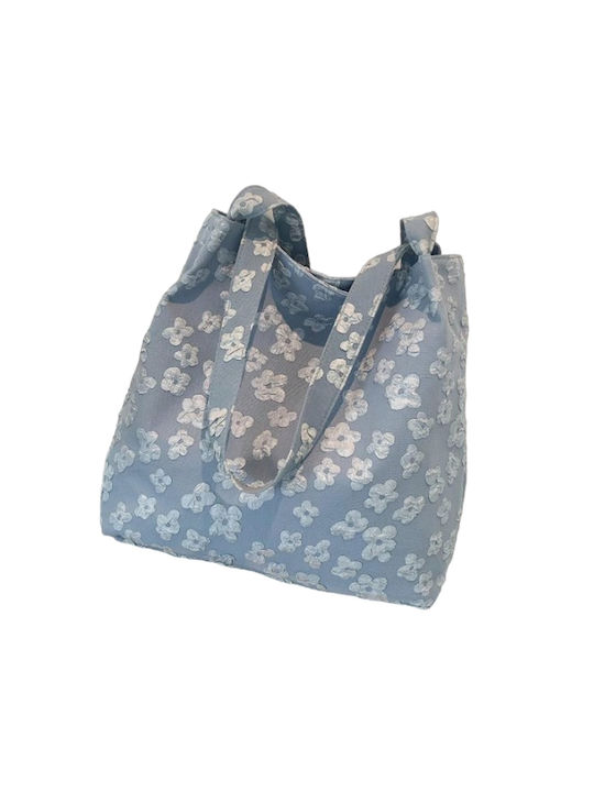 Mdl Damen Tasche Schulter Hellblau