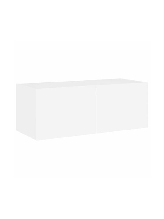 TV-Ständer Weiß M80xP35xH31cm