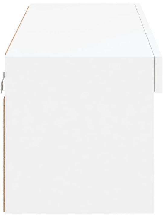 TV-Ständer Weiß M100xP30xH30cm
