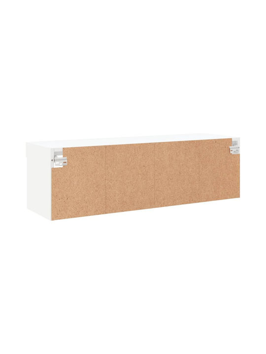 TV-Ständer Weiß M100xP30xH30cm