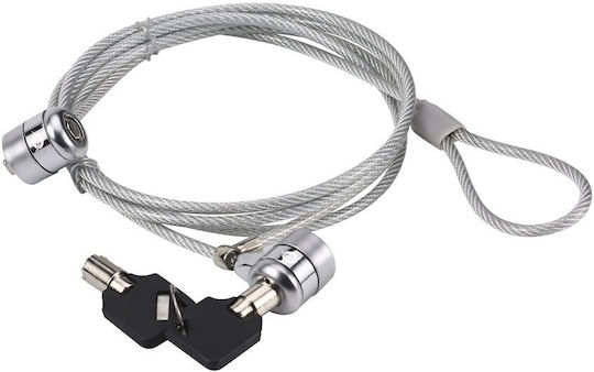 Conceptronic Κλειδαριά NBT Dual Key Lock 1.5m CNBSLOCK15T