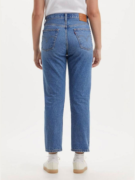 Levi's 501 Original Women's Jean Trousers Medium Aged Denim
