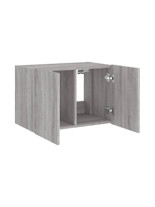TV Stand Gray Sonoma M60xD35xH41cm