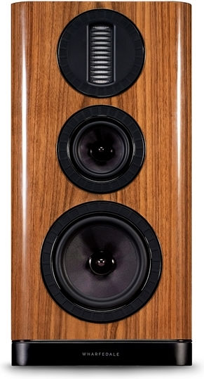 Wharfedale Aura 2 S019.31755 Pair of Hi-Fi Speakers Floor 3 No of Drivers W28.6xD30xH56cm. Gloss Walnut